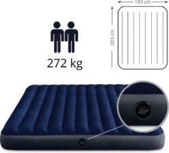 Intex Luchtbedset Intex Luchtbed - 2-Persoons - 183 X 203 X 25 Cm - Blauw + Intex Elektrische Pomp - 650 Liter/min + Hoeslaken Wit + Reparatieset 11 Intex Luchtbedset Intex Luchtbed - 2-Persoons - 183 X 203 X 25 Cm - Blauw + Intex Elektrische Pomp - 650 Liter/min + Hoeslaken Wit + Reparatieset -Kampeeruitrusting 1200x1089 7