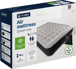 BluMill Luchtbed - 2-persoons - Ingebouwde Pomp - 203x152x36 Cm - Duurzame Keuze 17 BluMill Luchtbed - 2-persoons - Ingebouwde Pomp - 203x152x36 Cm - Duurzame Keuze -Kampeeruitrusting 1200x1094 13