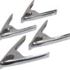 Silverline Zeilklemmen - Marktklemmen Set 70 Mm - 4 Stuks