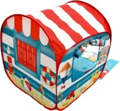 Pop-Up Strandtent: Beach Hut - Speeltent 16 Pop-Up Strandtent: Beach Hut - Speeltent -Kampeeruitrusting 1200x1112