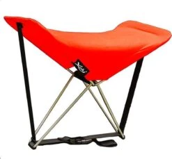 Y-ply Ruggensteuntje - Strandstoel - Opvouwbaar - Rood -Kampeeruitrusting 1200x1114