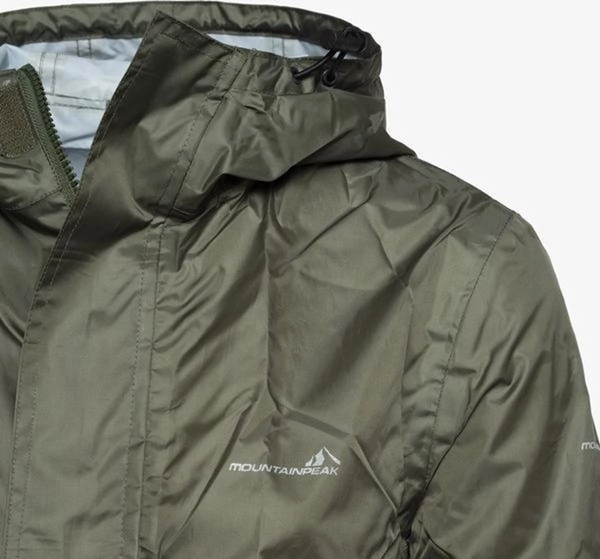 Mountain Peak Dames Regenparka Groen - Maat XXL 8 Mountain Peak Dames Regenparka Groen - Maat XXL - Afbeelding 8