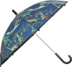 Vadabag Skooter Don't Worry About Rain - Paraplu - Blauw - Dino