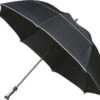 Falcone - XXL Stormparaplu - Extra Groot - Ø 140 Cm - Zwart