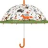 Esschert Design Kinderparaplu Transparant Bosdieren