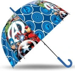 Marvel Avengers Kinderparaplu - Blauw - D71 Cm