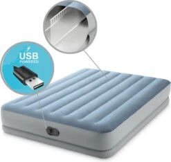 Intex Mid-Rise Comfort - Luchtbed - 2-Persoons - 152x203x36 Cm (BxLxH) - Blauw/Grijs - Met FastFill USB Pomp 8 Intex Mid-Rise Comfort - Luchtbed - 2-Persoons - 152x203x36 Cm (BxLxH) - Blauw/Grijs - Met FastFill USB Pomp -Kampeeruitrusting 1200x1139 4