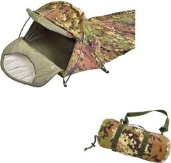 Defcon 5 Bivi Tent - Camo - 1 Persoons -Kampeeruitrusting 1200x1143 1