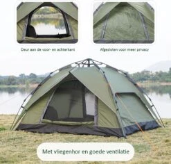 Sens Design Pop Up Tent - Tent - 2-3 Personen 15 Sens Design Pop Up Tent - Tent - 2-3 Personen -Kampeeruitrusting 1200x1146