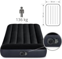 Intex Pillow Rest Classic Twin Luchtbed - 1-persoons - 99x191x25cm -Kampeeruitrusting 1200x1148 4