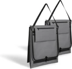 Intimo Strandmat - 2 Stuks - Grijs - 100x51x41cm -Kampeeruitrusting 1200x1149 1