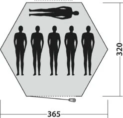 Easy Camp Tent Moonlight Joert 6-persoons -Kampeeruitrusting 1200x1151