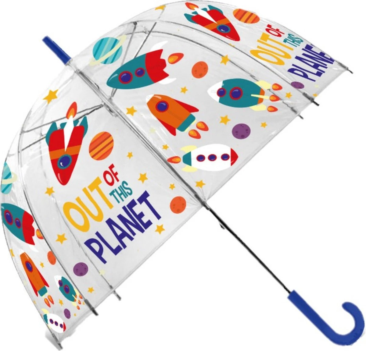 Kids Licensing Kinderparaplu Out Of The Planet 80 Cm Transparant 1 Kids Licensing Kinderparaplu Out Of The Planet 80 Cm Transparant