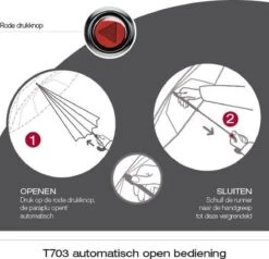 Knirps Paraplu's T Line AC - Zwart 11 Knirps Paraplu's T Line AC - Zwart -Kampeeruitrusting 1200x1154 1
