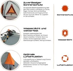 Where Tomorrow Solo Tent Pop Up 225X100X57 Cm - Grijs - 1 Persoons 10 Where Tomorrow Solo Tent Pop Up 225X100X57 Cm - Grijs - 1 Persoons -Kampeeruitrusting 1200x1162