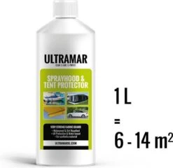 Ultramar - Sprayhood & Tent Protector 1L - Impregneermiddel Voor Bootkap, Tent, Cabriodak - Maakt Waterdicht En Geeft Extra Bescherming -Kampeeruitrusting 1200x1166 5