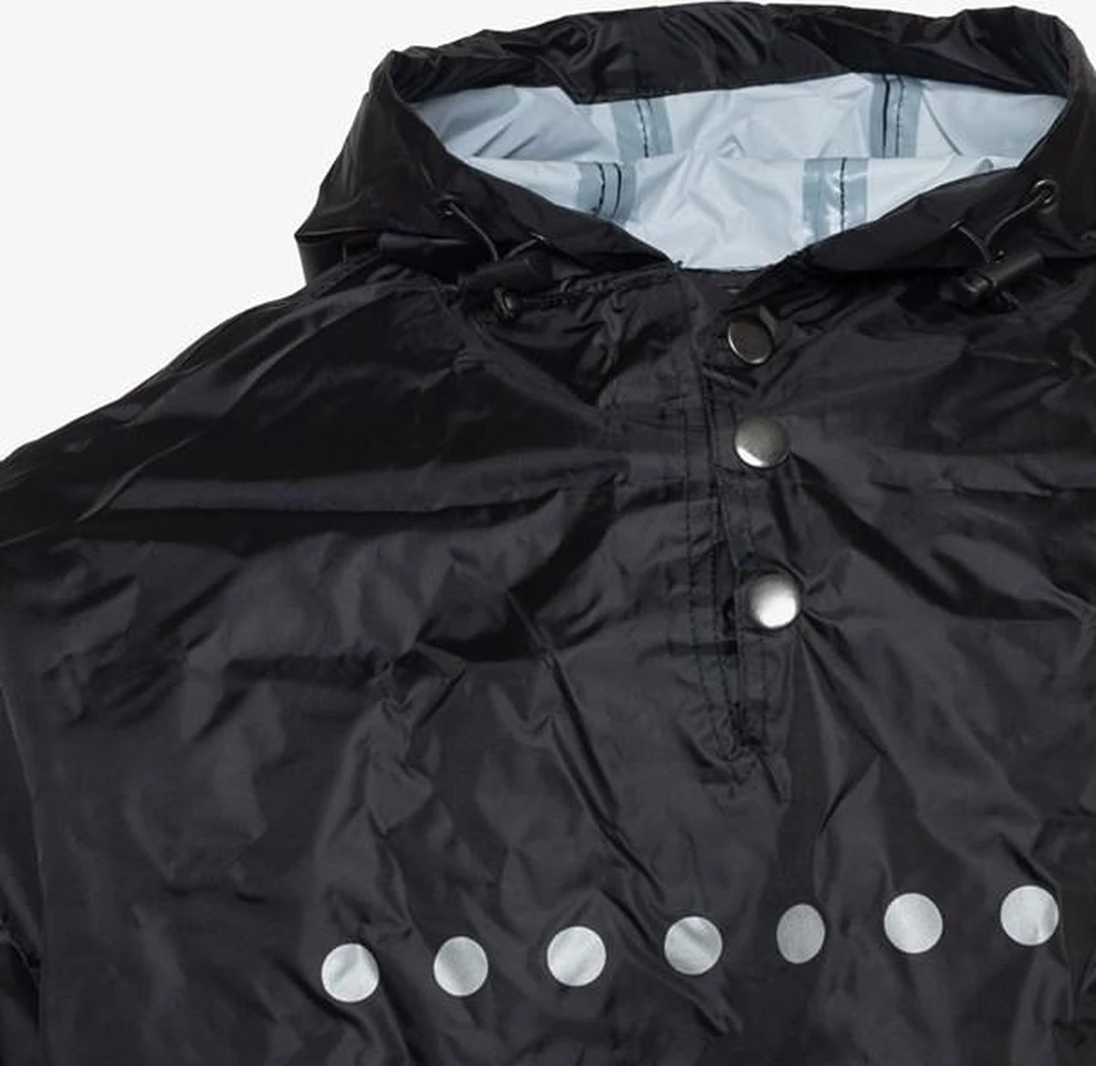 Mountain Peak Dames/heren Regenponcho - Zwart 3 Mountain Peak Dames/heren Regenponcho - Zwart - Afbeelding 3