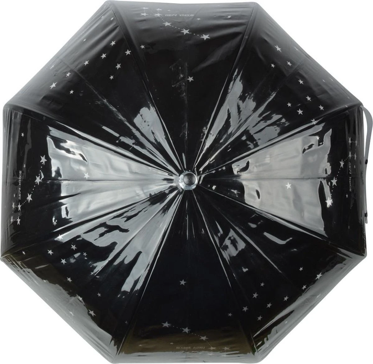 Esschert Design Paraplu Sterrenhemel Auto 81 Cm Polyester Zwart 2 Esschert Design Paraplu Sterrenhemel Auto 81 Cm Polyester Zwart - Afbeelding 2