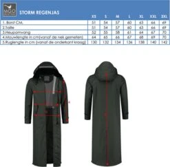 MGO Storm Extra Lange Regenjas - Dames Jack - Blauw - Maat L 12 MGO Storm Extra Lange Regenjas - Dames Jack - Blauw - Maat L -Kampeeruitrusting 1200x1174 12