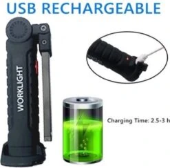 TLVX LED Werklamp Oplaadbaar Groot - Accu LED Lamp - LED Zaklamp - Magneet LED Lamp - Looplamp LED - Worklight - Garage Lamp - Dimbaar - Haak - Magnetisch - Magneet Voet - Zwenkarm - 2000 Lumen 14 TLVX LED Werklamp Oplaadbaar Groot - Accu LED Lamp - LED Zaklamp - Magneet LED Lamp - Looplamp LED - Worklight - Garage Lamp - Dimbaar - Haak - Magnetisch - Magneet Voet - Zwenkarm - 2000 Lumen -Kampeeruitrusting 1200x1179 8