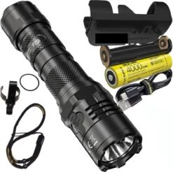 NiteCore Zaklamp P20i I-Generation- USB-C Oplaadbaar- 1800 Lumen- Zwart -Kampeeruitrusting 1200x1196 17