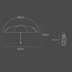 Merkloos TDR -Opvouwbare Paraplu -Windproof- Zonnescherm UV-SPF 50+compact En Draagbaar- Extra Sterk - Roze -Kampeeruitrusting 1200x1200 1030