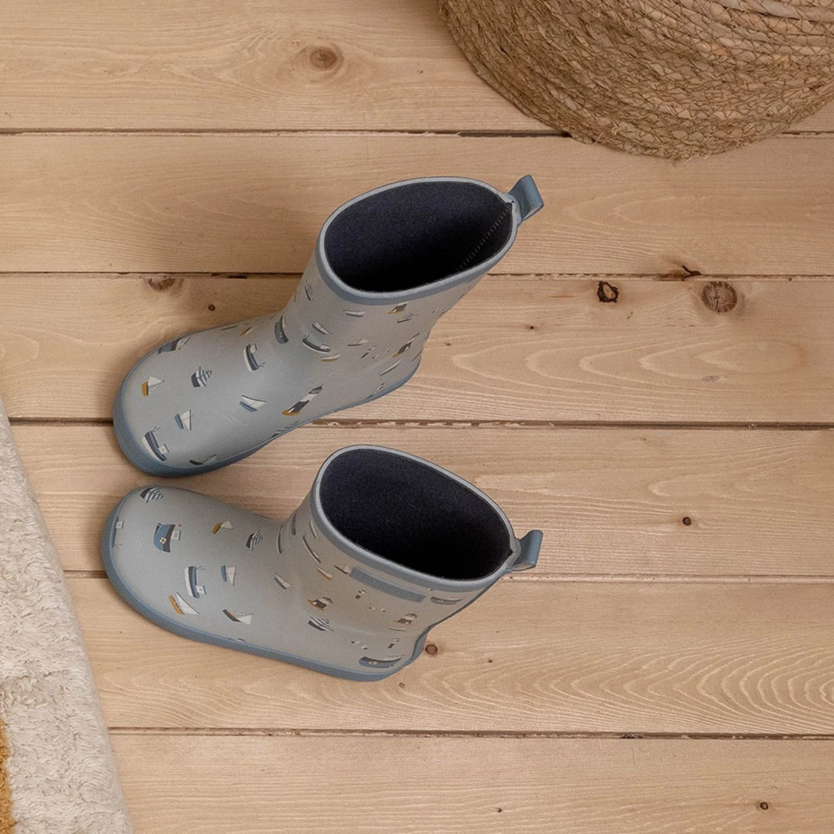 Little Dutch Regenlaars - Sailors Bay - Kinderregenlaarzen - Blauw - Mt 24/25 4 Little Dutch Regenlaars - Sailors Bay - Kinderregenlaarzen - Blauw - Mt 24/25 - Afbeelding 4