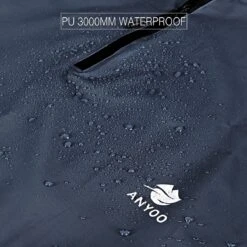 Anyoo Waterdichte Fietsponcho Fiets Regenjas Jas Capes Lichtgewicht Compact Herbruikbaar Voor Jongens Mannen Vrouwen Volwassenen -Kampeeruitrusting 1200x1200 1125