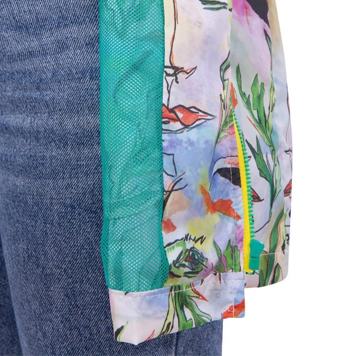 BiggDesign Faces - Dames Regenjas Waterdicht - Regenpak - Maat M 8 BiggDesign Faces - Dames Regenjas Waterdicht - Regenpak - Maat M - Afbeelding 8