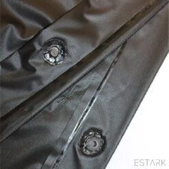 ESTARK Regenponcho - Herbruikbare Poncho Zwart - Fietsponcho Voor Dames En Heren - Regenjas - Hoge Kwaliteit - Poncho Herbruikbaar - Duurzaam - Poncho Zwart -Kampeeruitrusting 1200x1200 1187