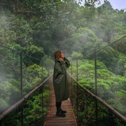 Relaxdays Regenponcho Herbruikbaar - Regenjas Groen - Fietsponcho Lange Mouwen - Festival -Kampeeruitrusting 1200x1200 1188