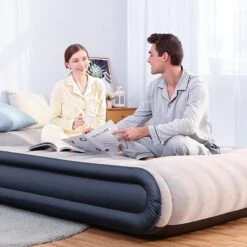 Sable Luxe Queen Size 2 Persoons Luchtmatras Met Ingebouwd Kussen, Opblaasbaar Luchtbed Met Ingebouwde Elektrische Pomp Voor Kamperen, Reizen Of Overnachtende Gasten Of Festival 10 Sable Luxe Queen Size 2 Persoons Luchtmatras Met Ingebouwd Kussen, Opblaasbaar Luchtbed Met Ingebouwde Elektrische Pomp Voor Kamperen, Reizen Of Overnachtende Gasten Of Festival -Kampeeruitrusting 1200x1200 1196