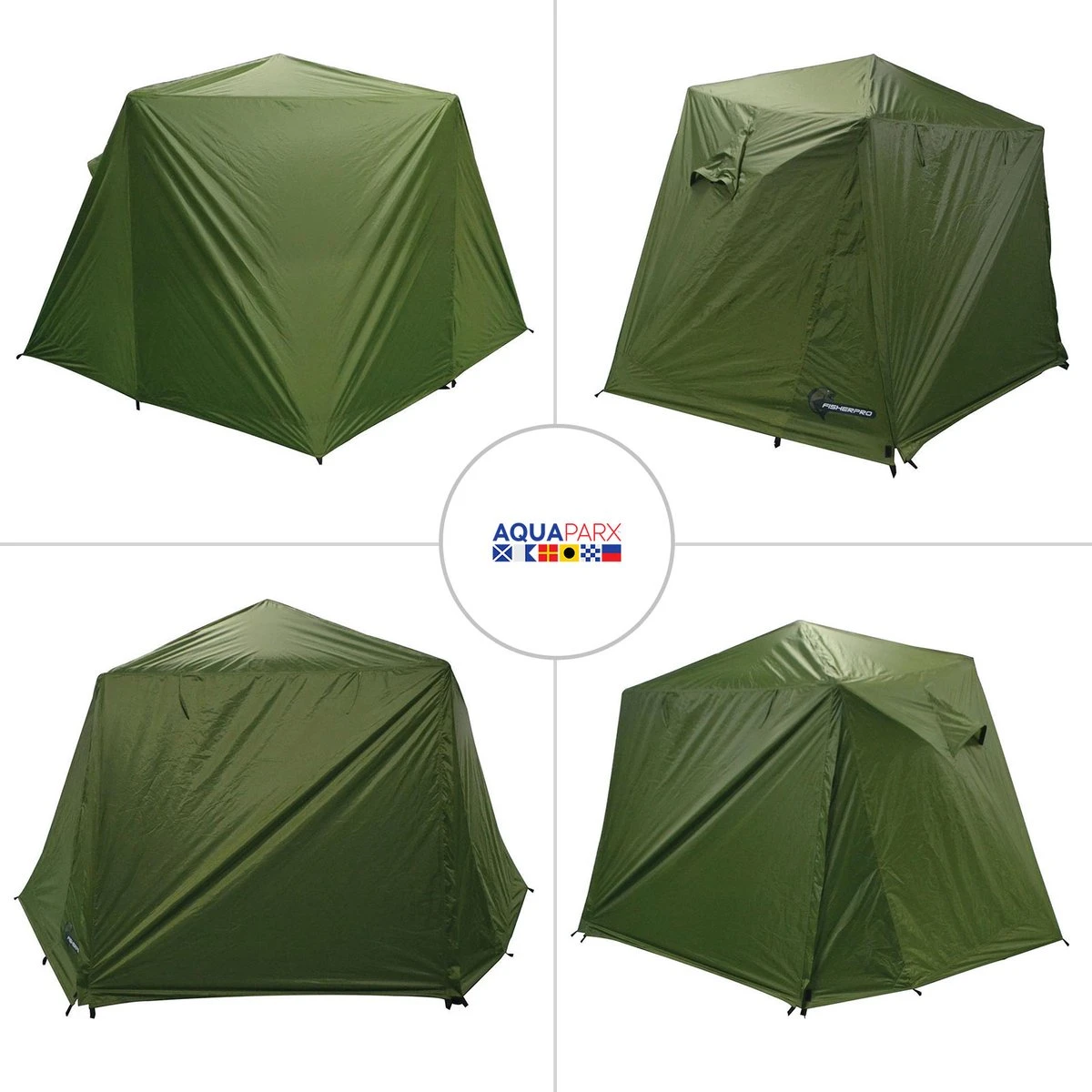 FisherPro WildLand Tent –comfortabele Vistent – Handige Strandtent – Compacte Festival Tent - Uitbreid Mogelijkheden Met Stormcover - Geschikt Voor 2 Personen 2 FisherPro WildLand Tent –comfortabele Vistent – Handige Strandtent – Compacte Festival Tent - Uitbreid Mogelijkheden Met Stormcover - Geschikt Voor 2 Personen - Afbeelding 2