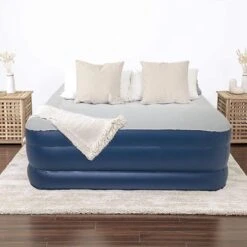 LifeGoods Luchtbed - 2 Persoons - Met Ingebouwde Pomp - Incl. Draagtas En Reparatiekit -Kampeeruitrusting 1200x1200 1272