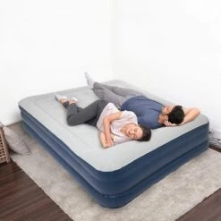 LifeGoods Luchtbed - 2 Persoons - Met Ingebouwde Pomp - Incl. Draagtas En Reparatiekit -Kampeeruitrusting 1200x1200 1274