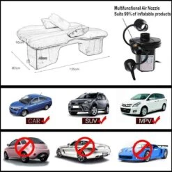 Merkloos Auto Reizen Opblaasbare Matras Luchtbed Camping Universele SUV Achterbank Couch (Grijs) 9 Merkloos Auto Reizen Opblaasbare Matras Luchtbed Camping Universele SUV Achterbank Couch (Grijs) -Kampeeruitrusting 1200x1200 1328
