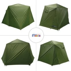 FisherPro Karpertent Met Stormcover – Vistent – Tent - Bescherming Tegen Zon En Wind – 100% Waterdichte Stormhoes – Met Handige Meeneemtas – Ook Geschikt Als Strandtent Of Festivaltent – Extra Veiligheid En Warmte Door Stormcover 32 FisherPro Karpertent Met Stormcover – Vistent – Tent - Bescherming Tegen Zon En Wind – 100% Waterdichte Stormhoes – Met Handige Meeneemtas – Ook Geschikt Als Strandtent Of Festivaltent – Extra Veiligheid En Warmte Door Stormcover -Kampeeruitrusting 1200x1200 133