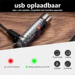 JGS Mini Zaklamp-Led-400 Lumen-USB-C-Oplaadbaar-Sleutelhanger-multifunctioneel-JGS Multicard -Kampeeruitrusting 1200x1200 1330