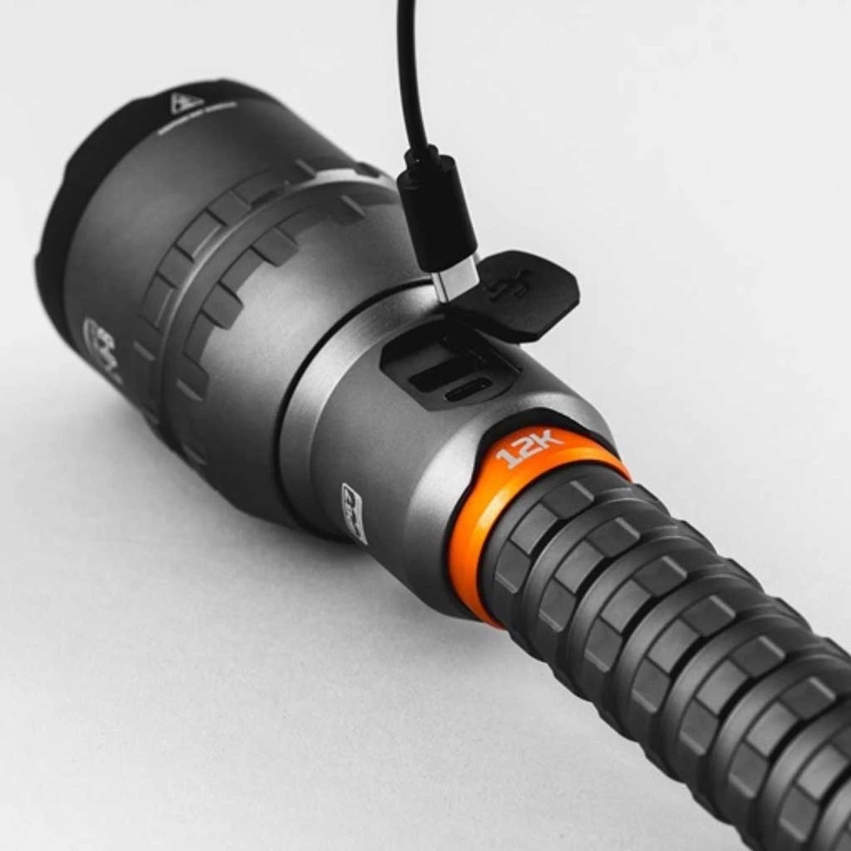 Nebo 12K Oplaadbare Krachtiger Waterproof Zaklamp 12000 Lm - Zwart 11 Nebo 12K Oplaadbare Krachtiger Waterproof Zaklamp 12000 Lm - Zwart - Afbeelding 11