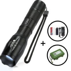 YONO Militaire Zaklamp LED Oplaadbaar - Inclusief Batterij En Oplader – Waterbestendige Zaklantaarn -Kampeeruitrusting 1200x1200 1359