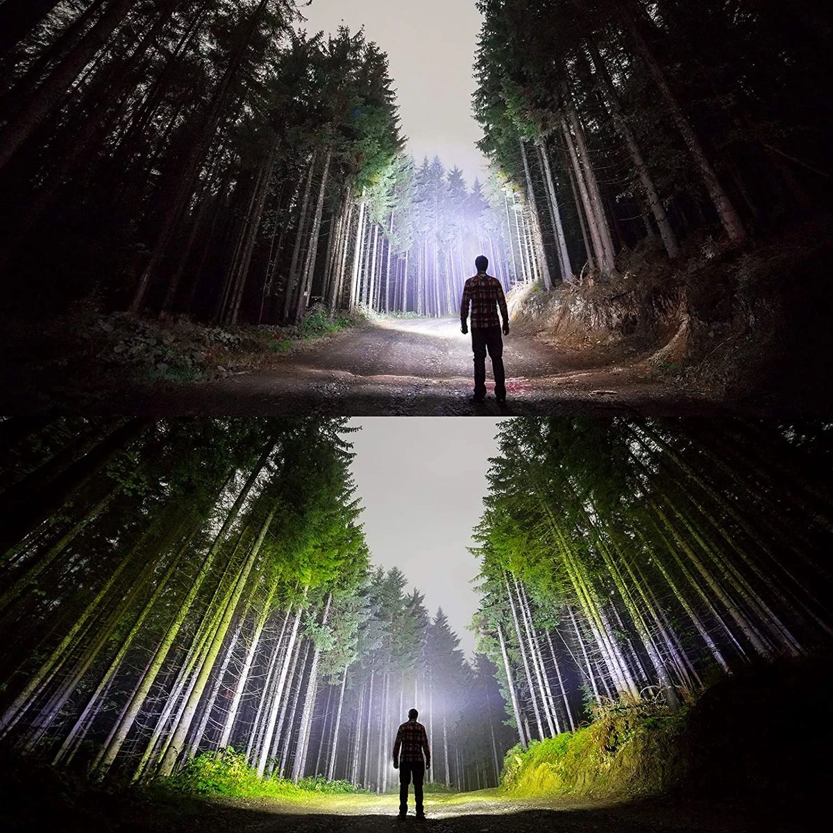 Militaire Zaklamp LED Oplaadbaar USB - 3000 Lumen - Holster - 3000 MAh Batterij - Aanpasbare Zoom - 5 Lichtmodi - IP65 Spatwaterdicht - Zwart 10 Militaire Zaklamp LED Oplaadbaar USB - 3000 Lumen - Holster - 3000 MAh Batterij - Aanpasbare Zoom - 5 Lichtmodi - IP65 Spatwaterdicht - Zwart - Afbeelding 10