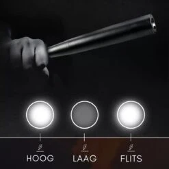 Merkloos Militaire Knuppel Zaklamp LED - 36 Cm - Anti-Inbraak - IPX6 Waterdicht - Zelfverdediging - Tactische Zaklamp - Survival Zaklamp -Kampeeruitrusting 1200x1200 1417