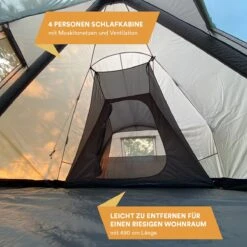 Skandika Tipi Kotona Air Opblaasbare Tent – Opblaasbare Tenten - 4 Persoons Tipi Tent – Tenten - Campingtent – Ingenaaide Tentvloer – Muggengaas – 260 Cm Stahoogte – 490 X 370 X 260 (L X B X H) – Outdoor, Camping, Tuin – Luchttent - Kamperen - Beige 13 Skandika Tipi Kotona Air Opblaasbare Tent – Opblaasbare Tenten - 4 Persoons Tipi Tent – Tenten - Campingtent – Ingenaaide Tentvloer – Muggengaas – 260 Cm Stahoogte – 490 X 370 X 260 (L X B X H) – Outdoor, Camping, Tuin – Luchttent - Kamperen - Beige -Kampeeruitrusting 1200x1200 144