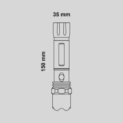 Zaklamp Set - Militaire Zaklamp LED - Zoom En Stroboscoop Functies - Waterdicht - 2 Stuks 16 Zaklamp Set - Militaire Zaklamp LED - Zoom En Stroboscoop Functies - Waterdicht - 2 Stuks -Kampeeruitrusting 1200x1200 1450
