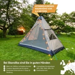 Skandika Tipi Kotona Air Opblaasbare Tent – Opblaasbare Tenten - 4 Persoons Tipi Tent – Tenten - Campingtent – Ingenaaide Tentvloer – Muggengaas – 260 Cm Stahoogte – 490 X 370 X 260 (L X B X H) – Outdoor, Camping, Tuin – Luchttent - Kamperen - Beige 15 Skandika Tipi Kotona Air Opblaasbare Tent – Opblaasbare Tenten - 4 Persoons Tipi Tent – Tenten - Campingtent – Ingenaaide Tentvloer – Muggengaas – 260 Cm Stahoogte – 490 X 370 X 260 (L X B X H) – Outdoor, Camping, Tuin – Luchttent - Kamperen - Beige -Kampeeruitrusting 1200x1200 146