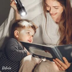 Rebela | Zaklamp Led Oplaadbaar | Flashlight Rechargeable | Waterproof Military Flashlight | Zaklamp 1200 Lumen | Inzoombaar | Oplaadbaar | Inclusief 1 Stuk Oplaadbare Batterij 18650 | Zwart -Kampeeruitrusting 1200x1200 1488