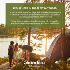 Skandika Montana 8 Tent – Tunneltenten – 8 Persoons Tent – Campingtent – 200 Cm Stahoogte – 2-4 Slaapcabines - Muggengaas – Familietent – 4 Ingangen – 700 X 310 X 200 Cm (L X B X H) - 5000 Mm Waterkolom – Outdoor, Camping – Kamperen – Blauw 13 Skandika Montana 8 Tent – Tunneltenten – 8 Persoons Tent – Campingtent – 200 Cm Stahoogte – 2-4 Slaapcabines - Muggengaas – Familietent – 4 Ingangen – 700 X 310 X 200 Cm (L X B X H) - 5000 Mm Waterkolom – Outdoor, Camping – Kamperen – Blauw -Kampeeruitrusting 1200x1200 168