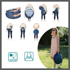 Babymoov Babyni Speelruimte & Extra Bedje Anti-UV FPS 50+ Marinière -Kampeeruitrusting 1200x1200 174