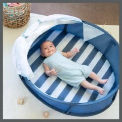 Babymoov Babyni Speelruimte & Extra Bedje Anti-UV FPS 50+ Marinière -Kampeeruitrusting 1200x1200 175