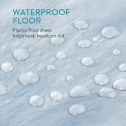 Navaris Windscherm Voor Het Strand - Zon- En Windbescherming Voor Drie Personen - Pop-up Speeltent Met UV- Bescherming - Beach Shelter Met Draagtas -Kampeeruitrusting 1200x1200 214